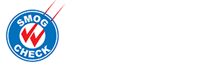 cropped Arcadia Smog Check logo white